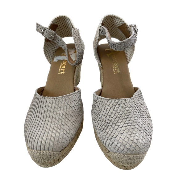 Paseart Ankle Strap Espadrille Wedge Sandals - Picture 5 of 14